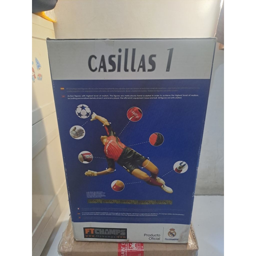 Figure Ft Champs Real Madrid Casillas