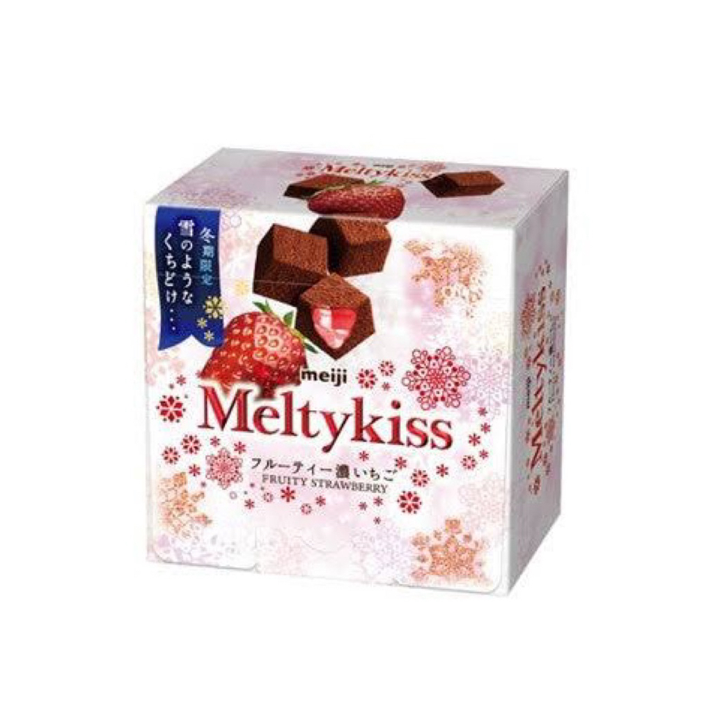 

Meiji Meltykiss strawberry | ORI Jepang