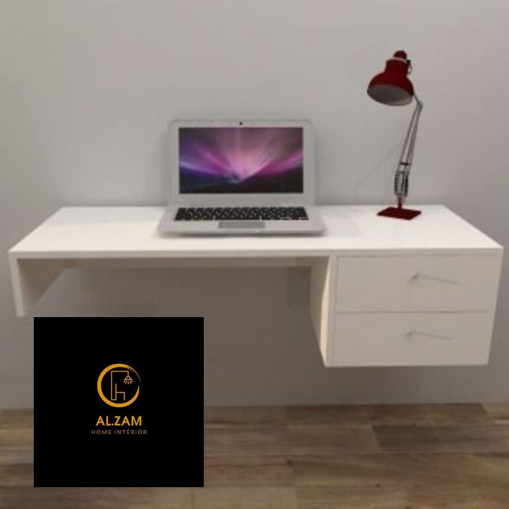 MJ 21 meja belajar gantung. meja kerja gantung