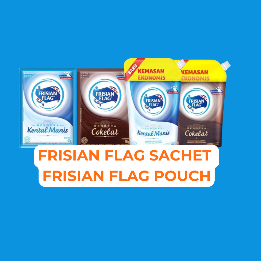 

[JATENG] SUSU FRISIAN FLAG SACHET/POUCH 545GR