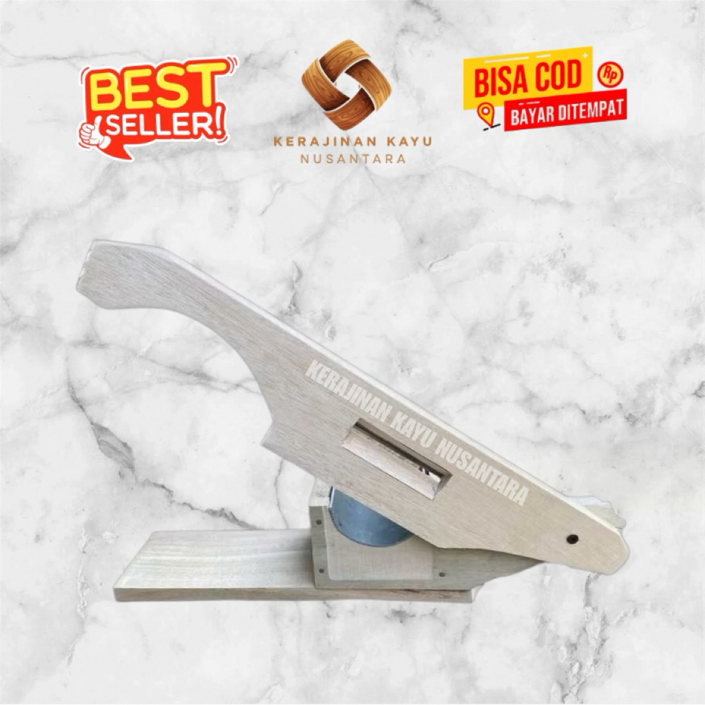 Alat Pemotong Keripik Kayu – Pemotong Keripik Manual – Irisan Rapih - Cocok untuk Pisang, Singkong, 