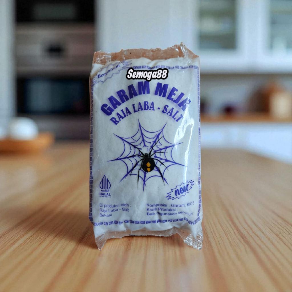 

GARAM MASAK CAP RAJA LABA-LABA KEMASAN 300 GRAM / GARAM BERYODIUM / GAREM