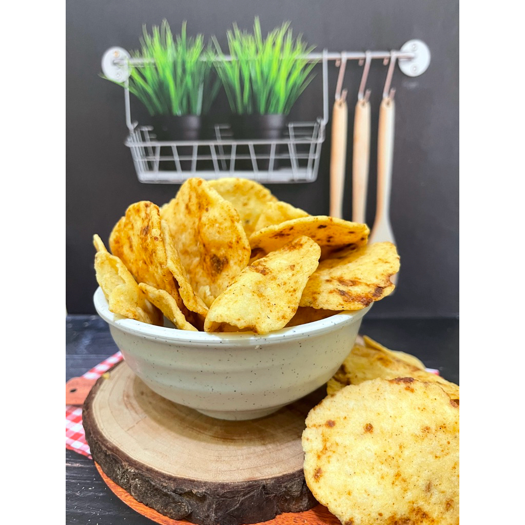 

Keripik Cireng Bawang Gurih Renyah 250gram