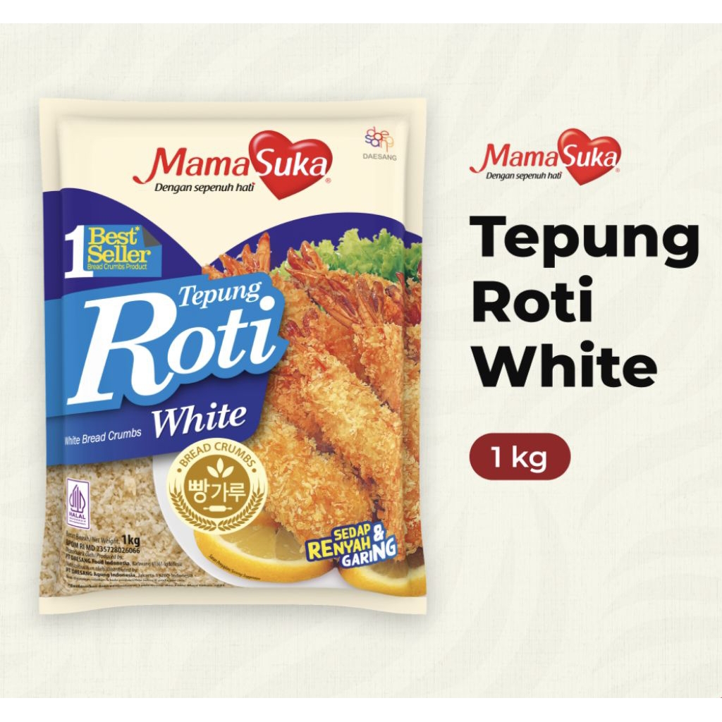 

Mamasuka Tepung Roti White 1kg