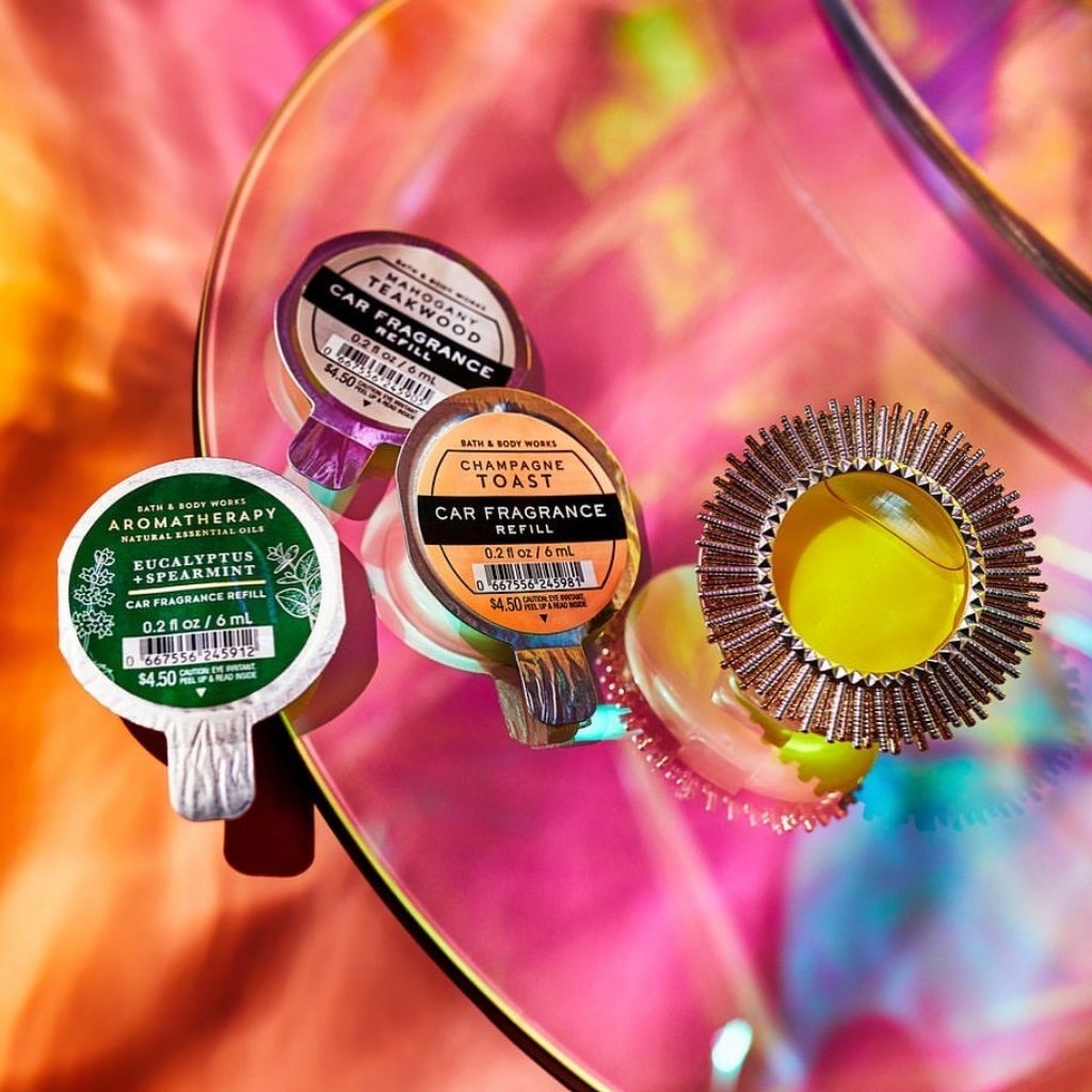 BBW SCENTPORTABLE REFILL 6 ML MIX FLANNEL INTO THE NIGHT ITN WHITE TEA & SAGE MOUNTAIN TEAKWOOD PURE