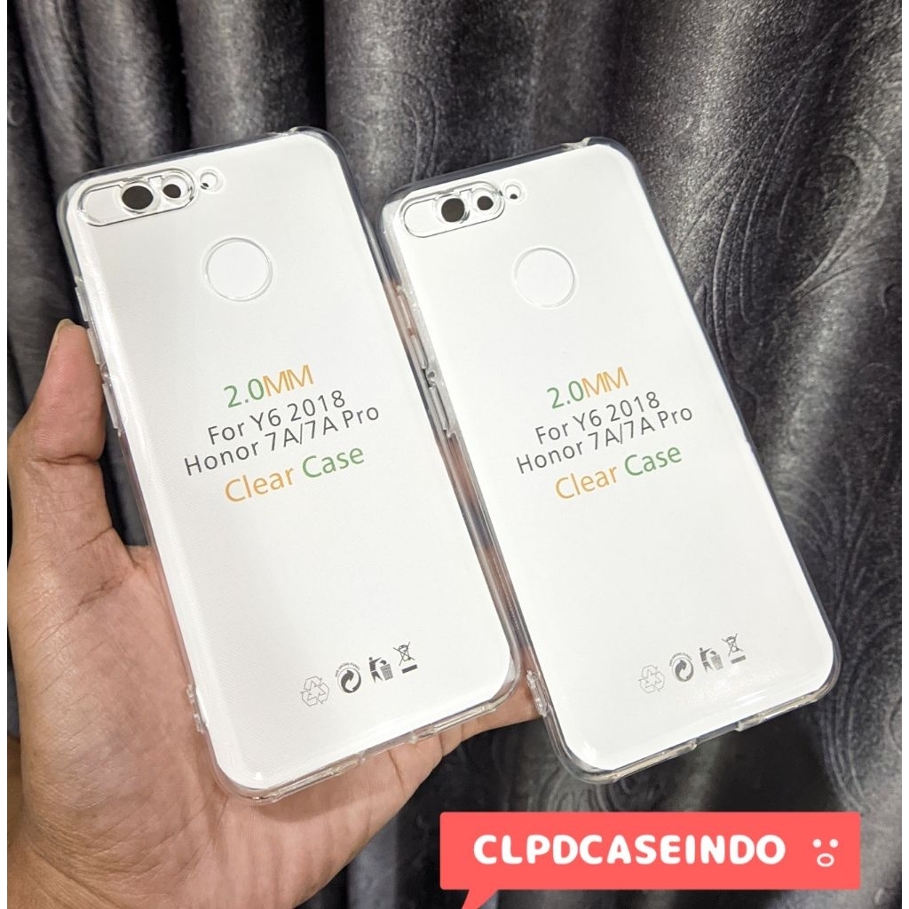 Soft Case Huawei Y6 2018 ATU-L22 Transparan