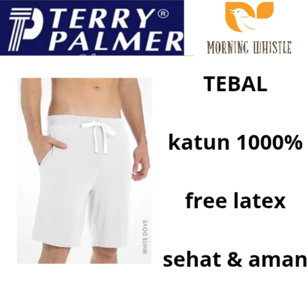 opl RIJEK Morning Wishtle ori pabrik Terry Palmer-Celana Pendek Cowok MSPS