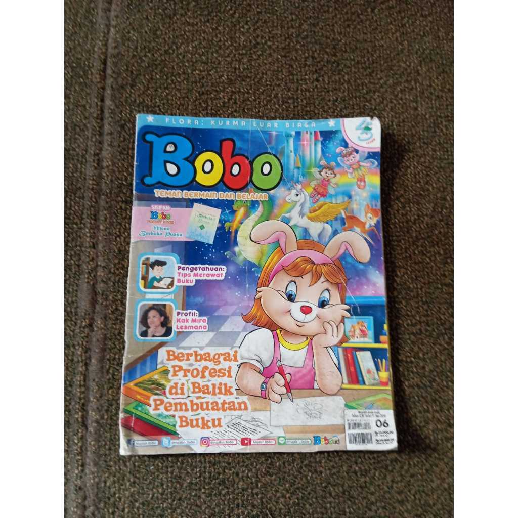 Majalah Bobo edisi tahun 2018 majalah anak
