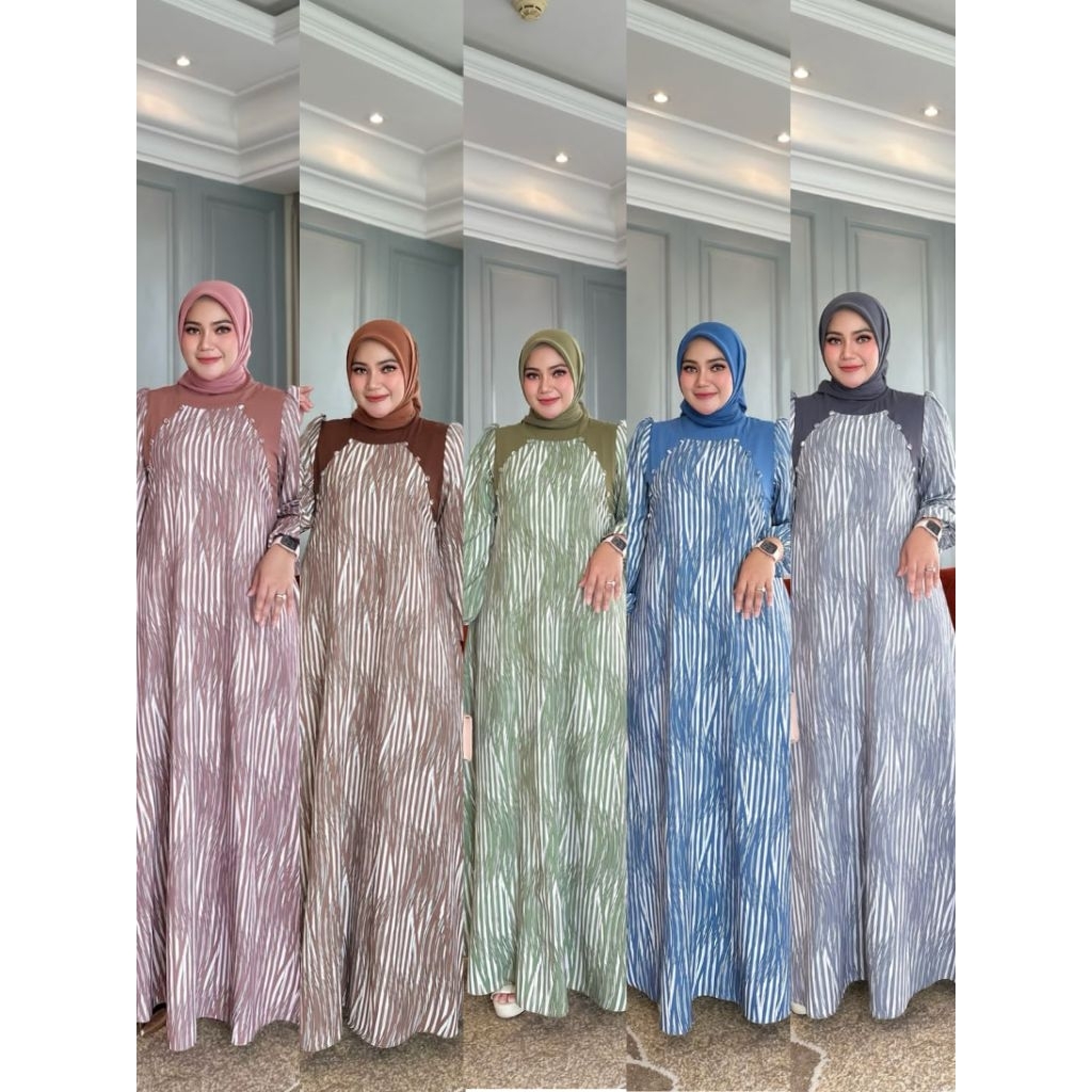 COD ASYALIA DRESS BY IRNA EMERALD