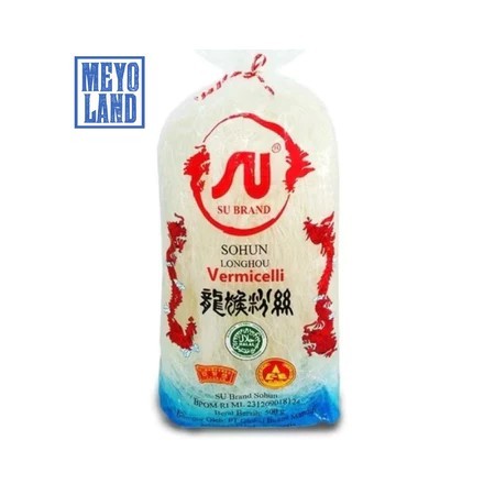 

Sohun Cap Naga 500gr SU Brand Vermicelli Longhou Bihun Jagung Sohun Soun Longkou Vermiceli