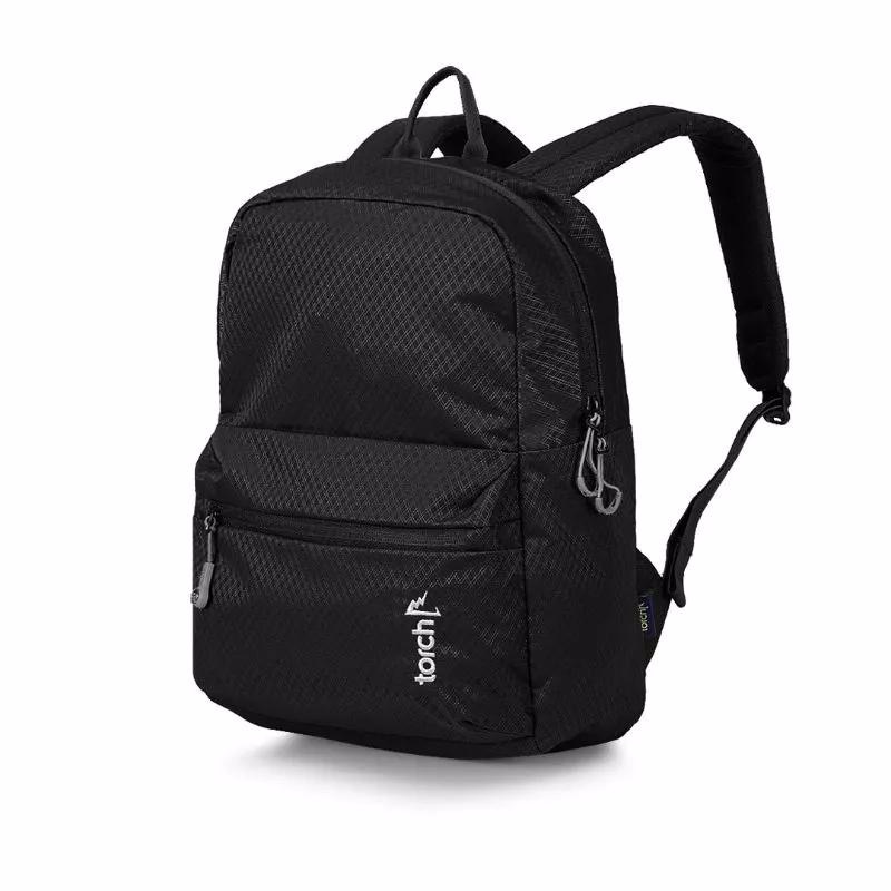 Tas Ransel Torch Hwado Black - Tas Ransel Hitam Unisex