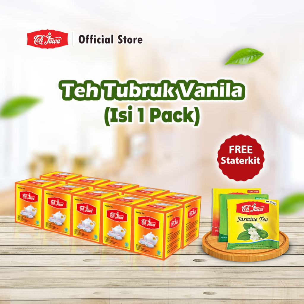 

Teh Jawa BKS Teh Tabur Rasa Vanilla 50g per Pack (10 Pcs)