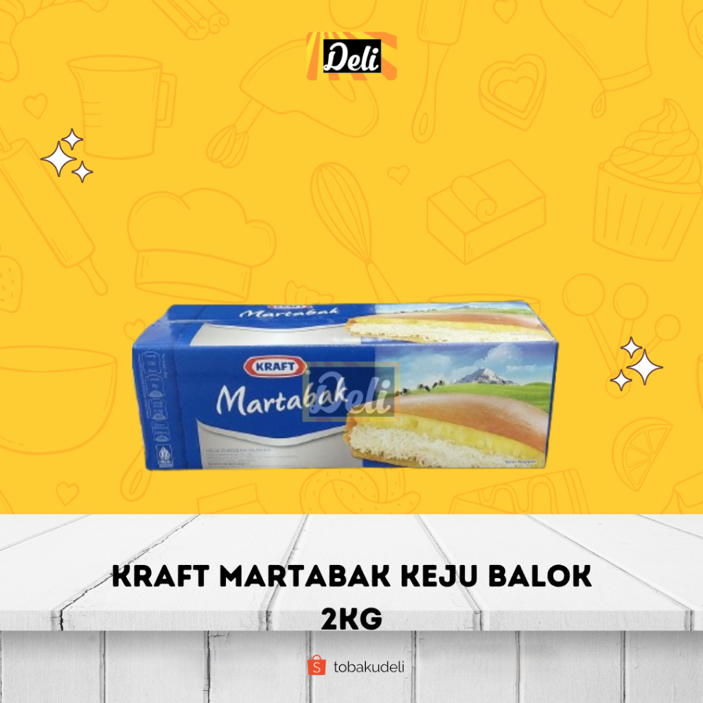

Kraft Keju Balok Martabak 2kg