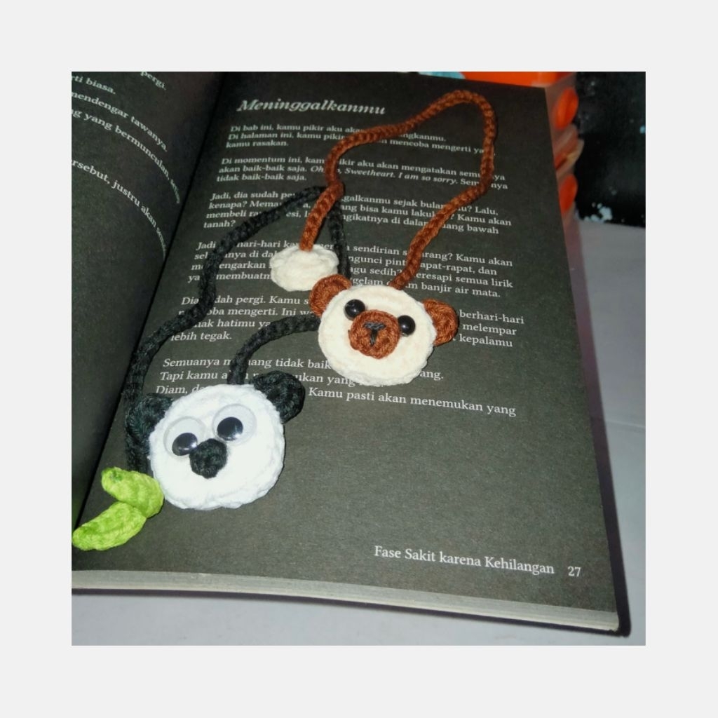 

Bio Craft 2 in 1 Pembatas Buku atau Gantungan Tali Rajut