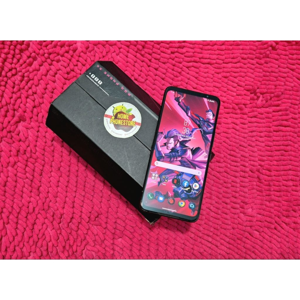 Asus Rog Phone 5s Pro 18/512Gb Black Resmi