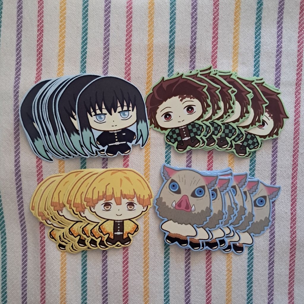 

[FanArt] Demon Slayer Stickers | Kimetsu No Yaiba Stickers | Stiker Anime | namei.shop