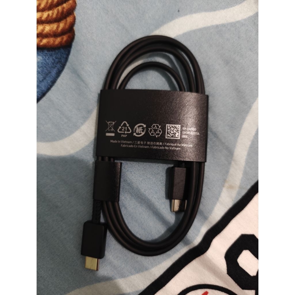 kabel ORI samsung type C to C