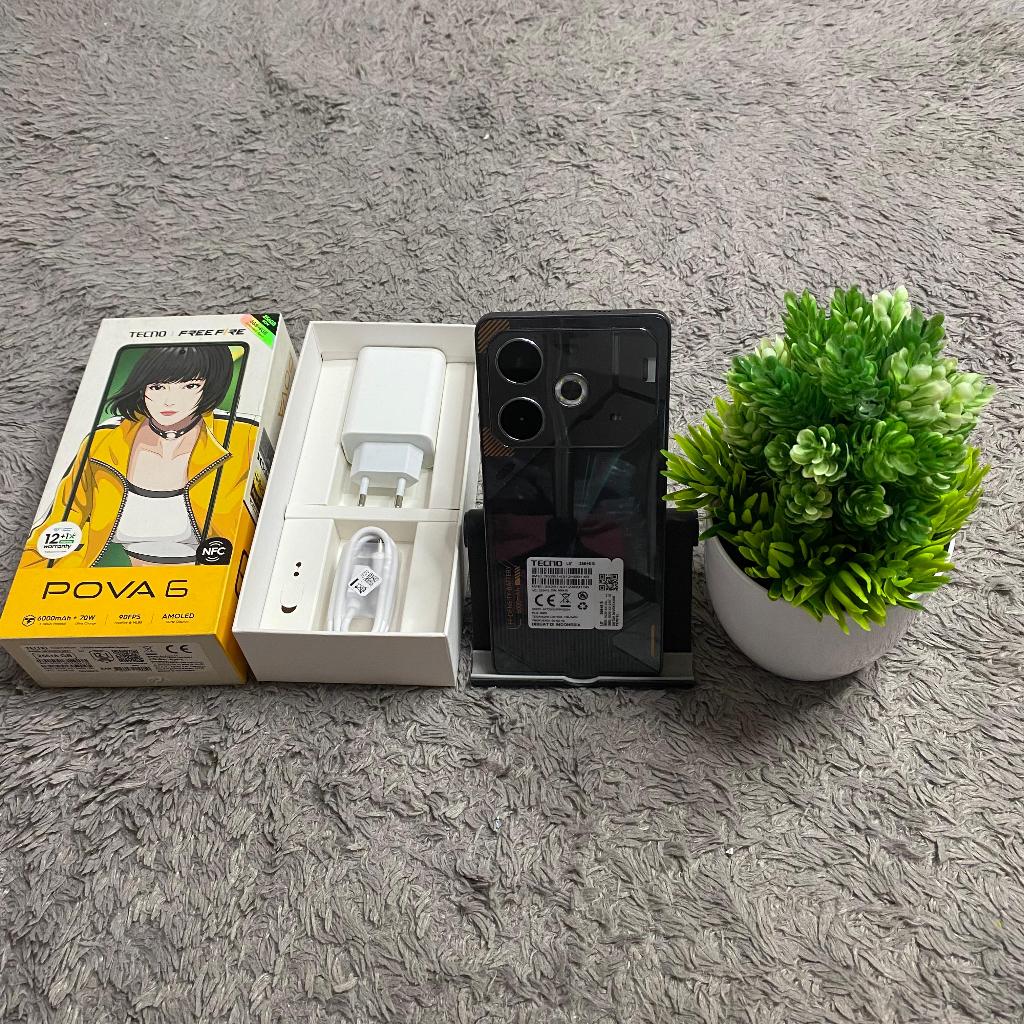 Tecno Pova 6 8/256GB - Second Fullset Bergaransi