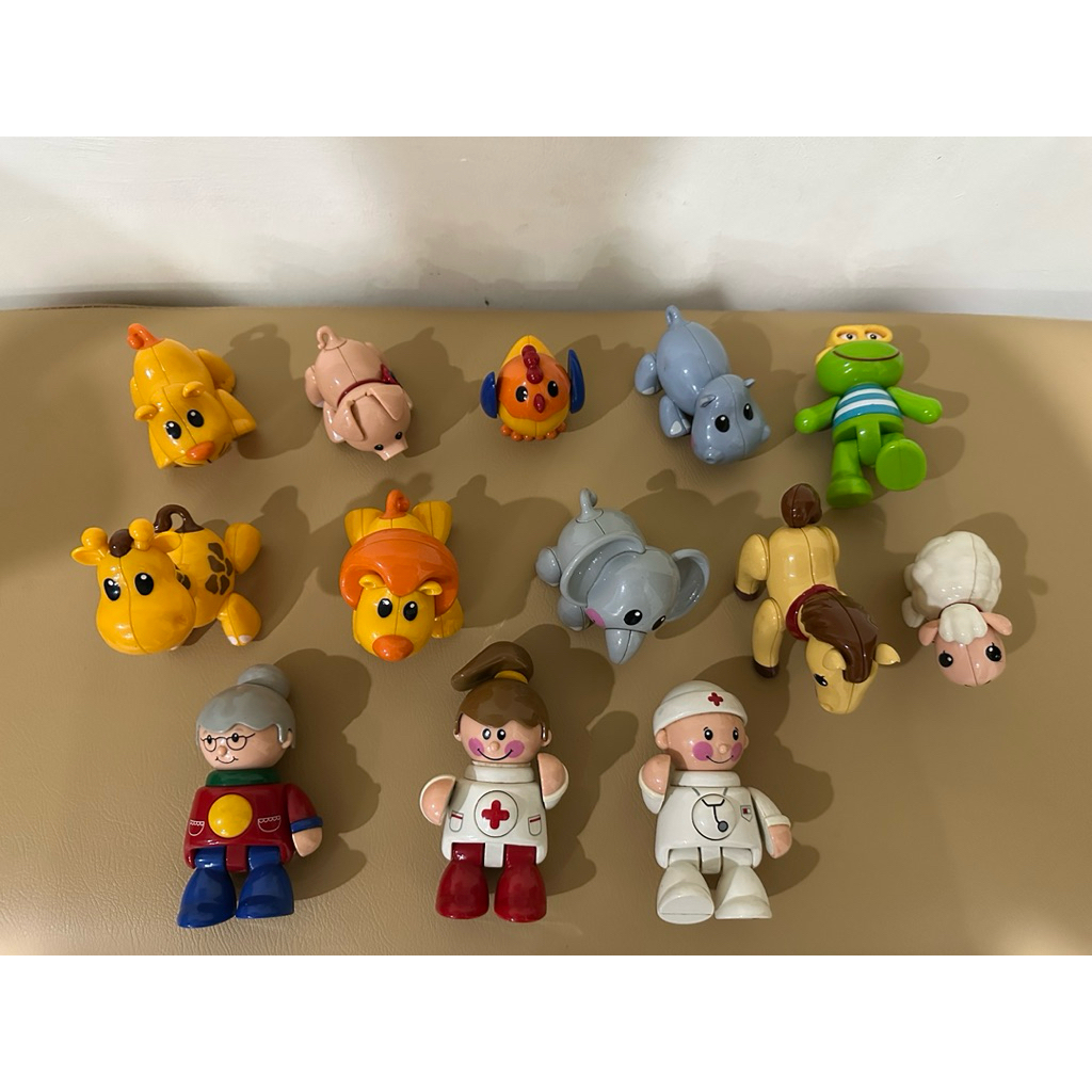 Mainan Anak Balita Impor Tolo Toys Bio First Friends - Bekas Second Preloved + Bonus Mainan Shimajir