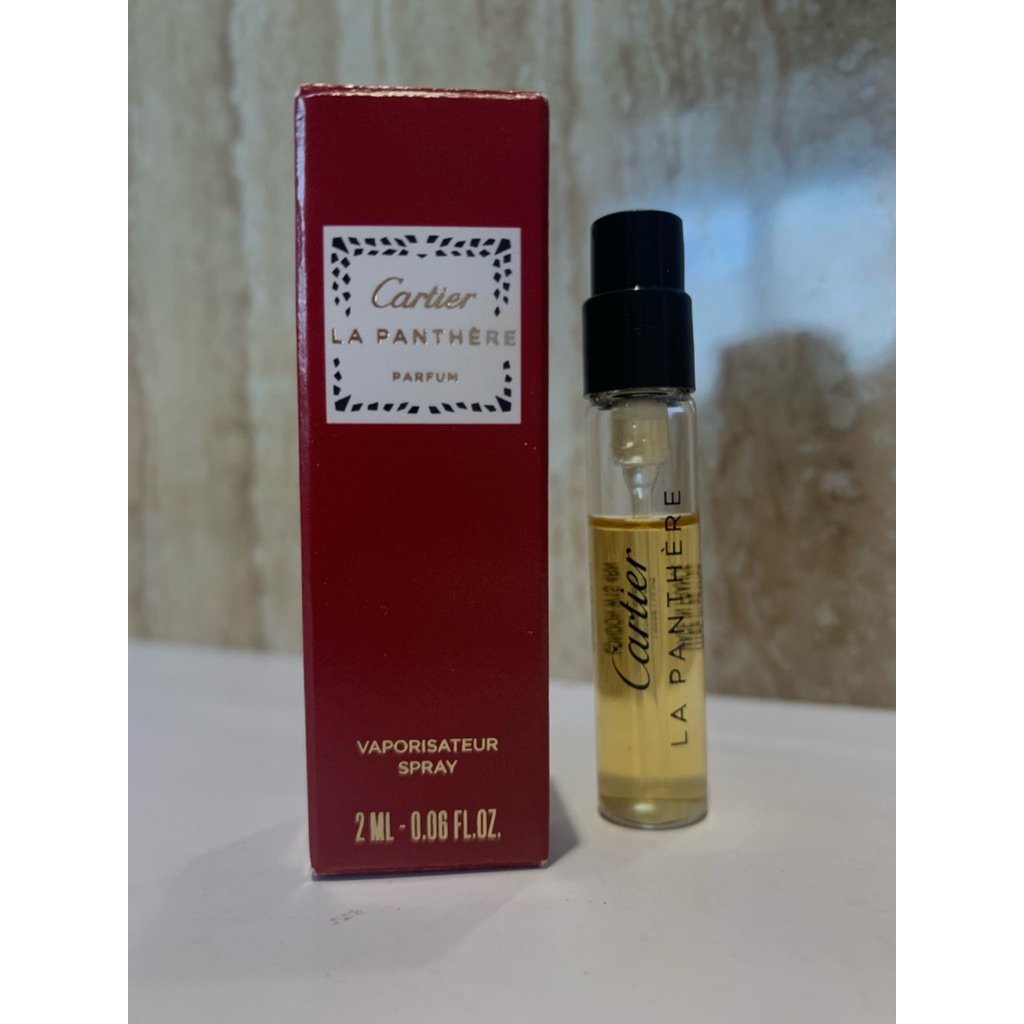 Preloved Vial Parfum CartIer La Panthere Original