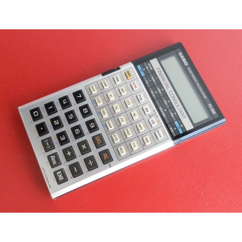 

Calculator Casio FC 200