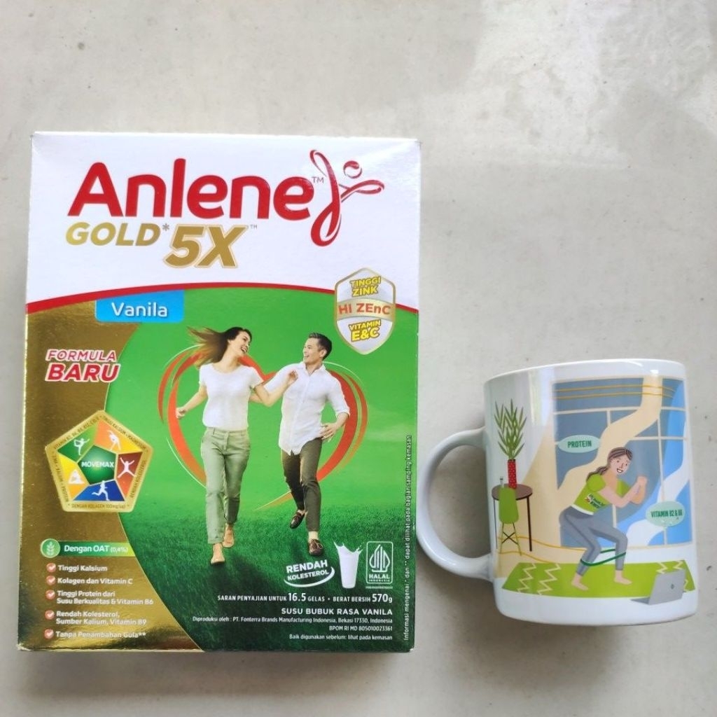 

ANLENE GOLD 5X GRATIS MUG