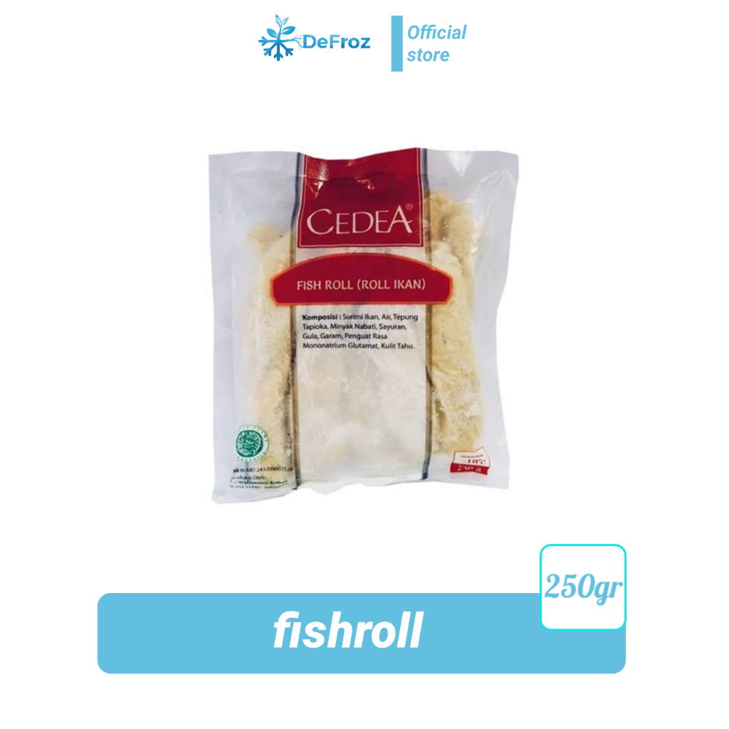 

CEDEA Fish Roll 250 Gram - Roll Ikan
