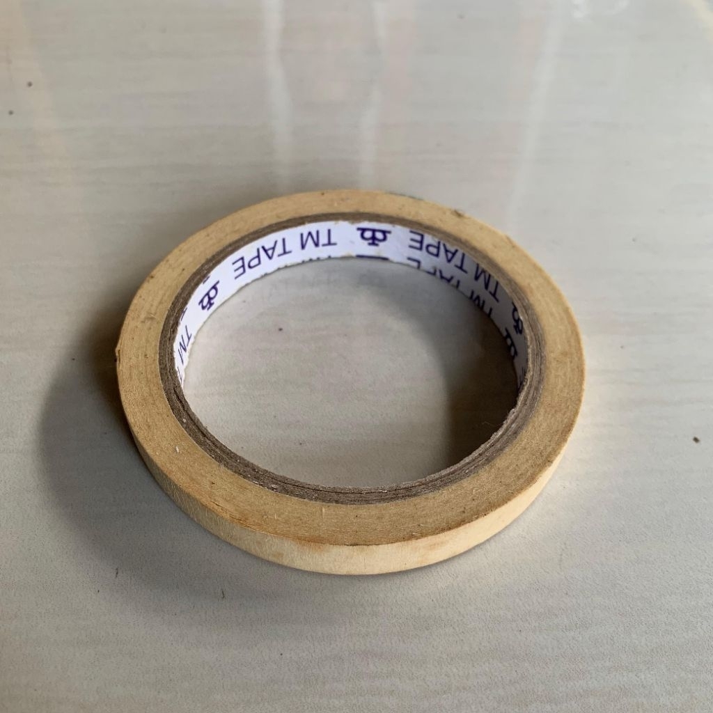 

￼Masking Tape / Lakban Kertas 20 meter TM Tape