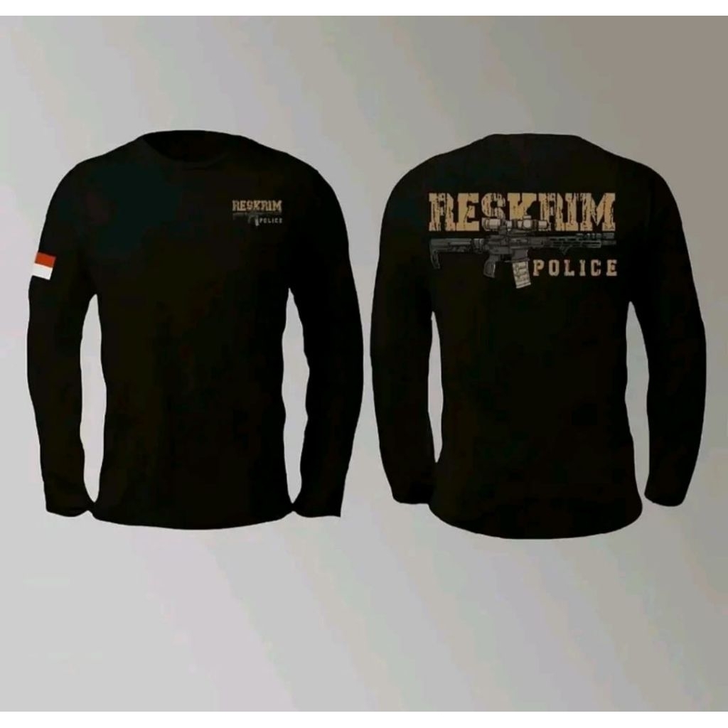KAOS T SHIRT RESKRIM POLICE