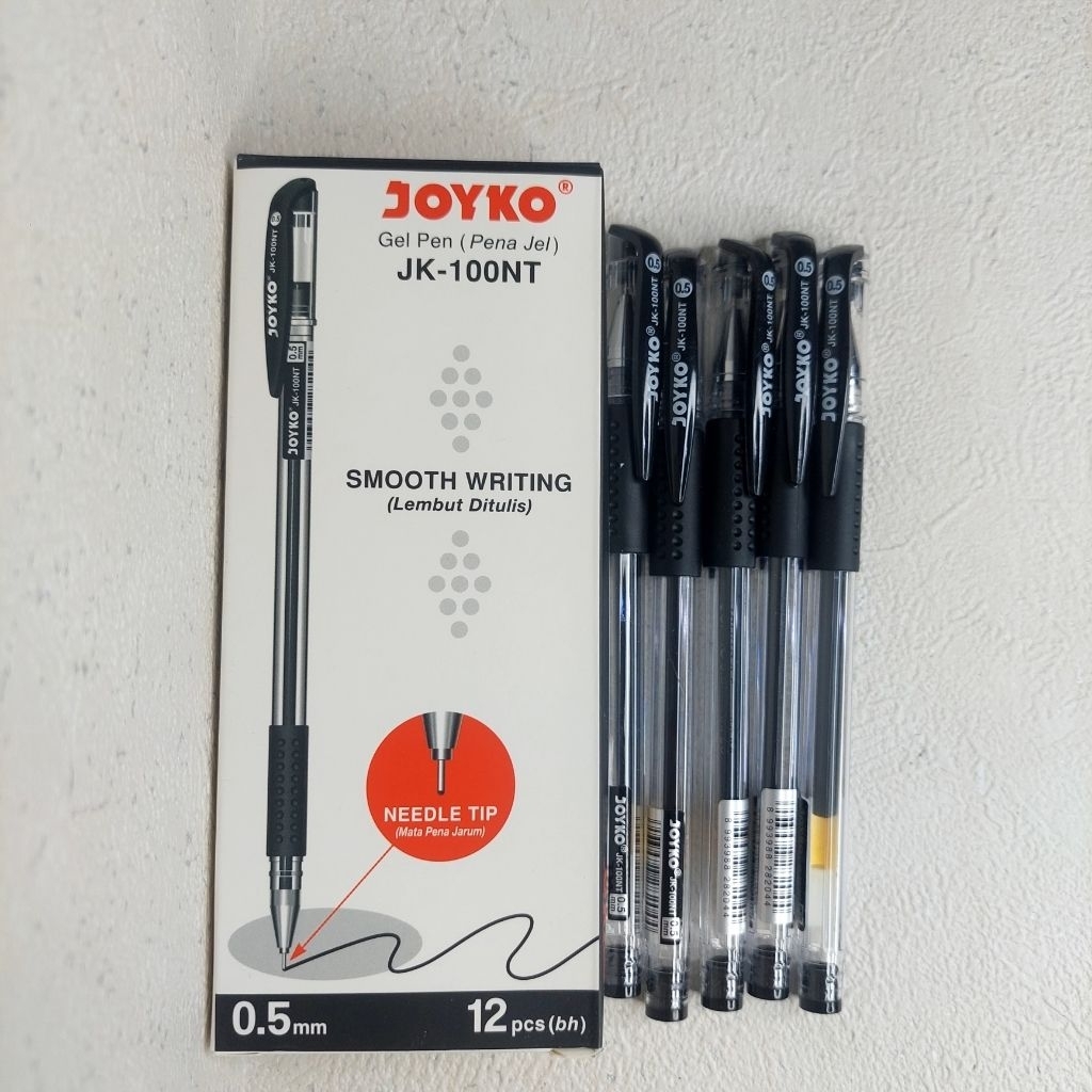

PULPEN GELL JK-100 NT JOYKO / perdus isi 12 pak
