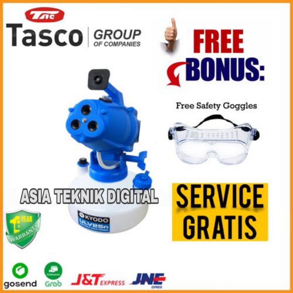 TASCO Fogging Uap TLV 25N COLD FOGGER TLV25N TLV 25 N ORIGINAL ULV