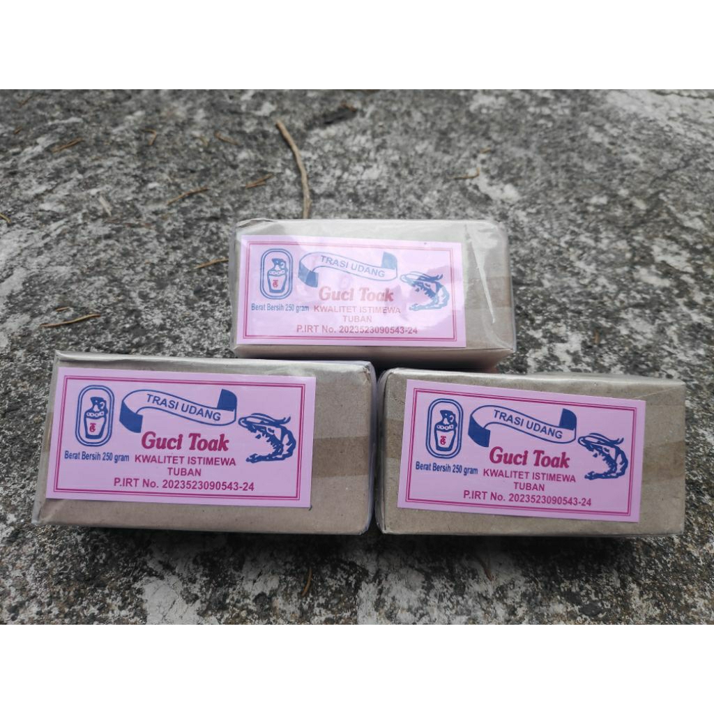

Terasi Udang cap Guci Toak