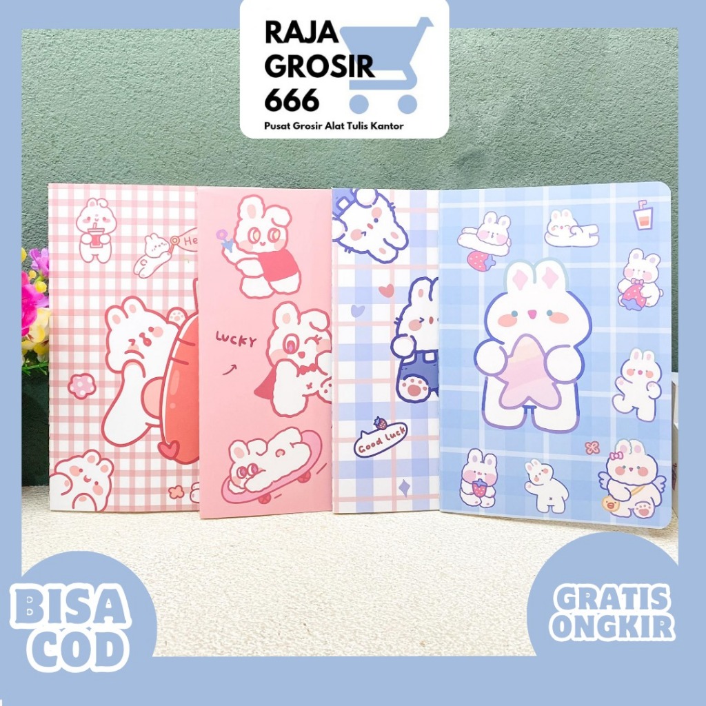 

BUKU STANDAR A5 KOTAK KELINCI BK-1997 BOOK Notebook bergaris A5/Buku Tulis Sekolah lembar garis