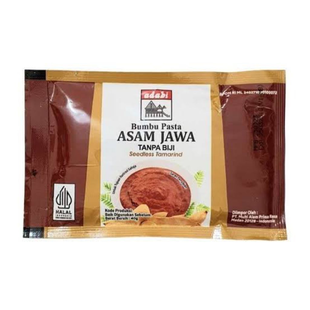 

Adabi Pasta Asam Jawa Sachet