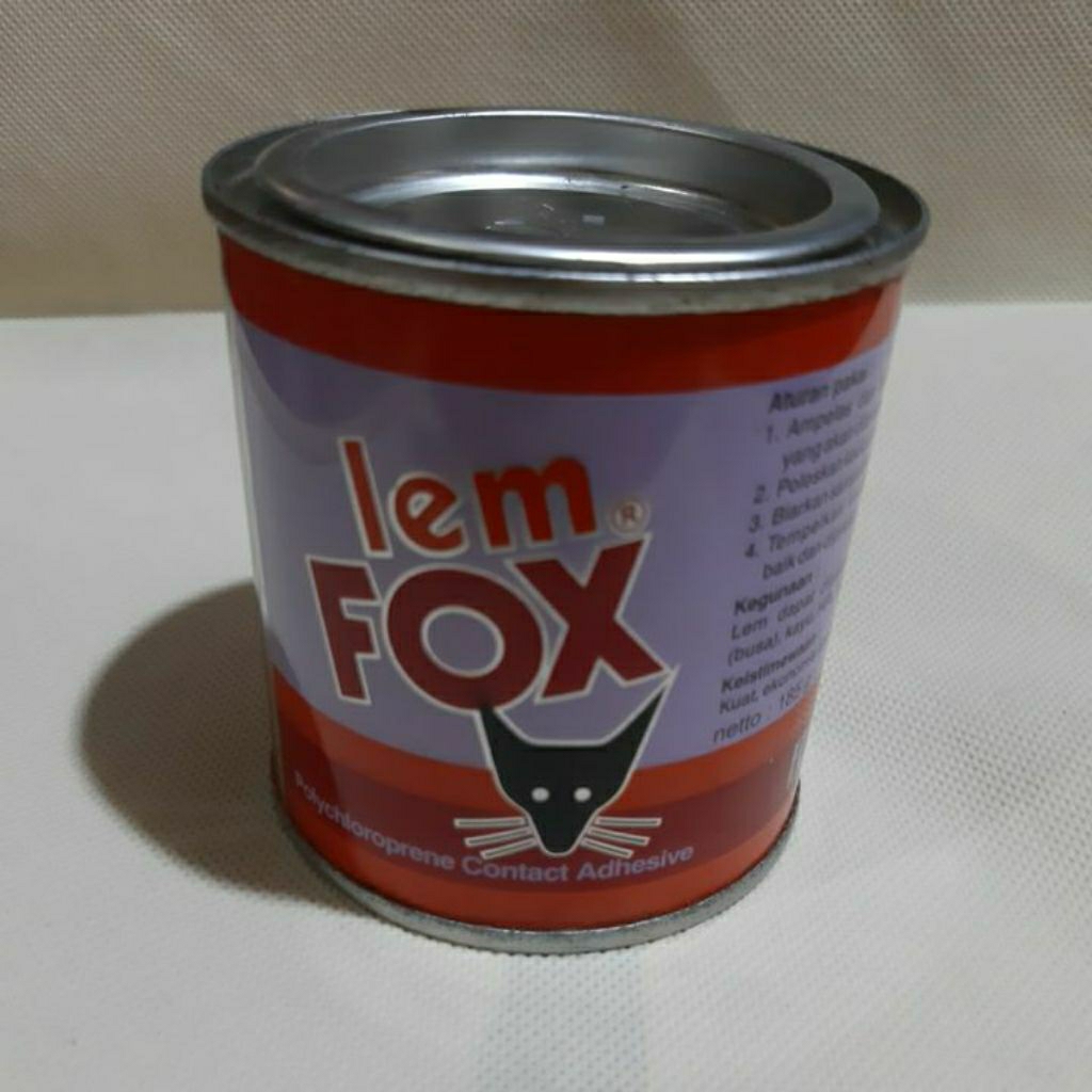 

Lem Kayu Fox Kuning Kaleng Merah Serbaguna 185 gr - 300 gr - 600 gr