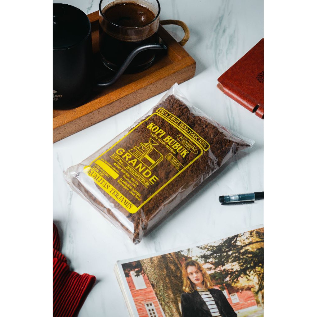 

Kopi Bubuk GRANDE 1 kg | kopi bubuk | kopi murni