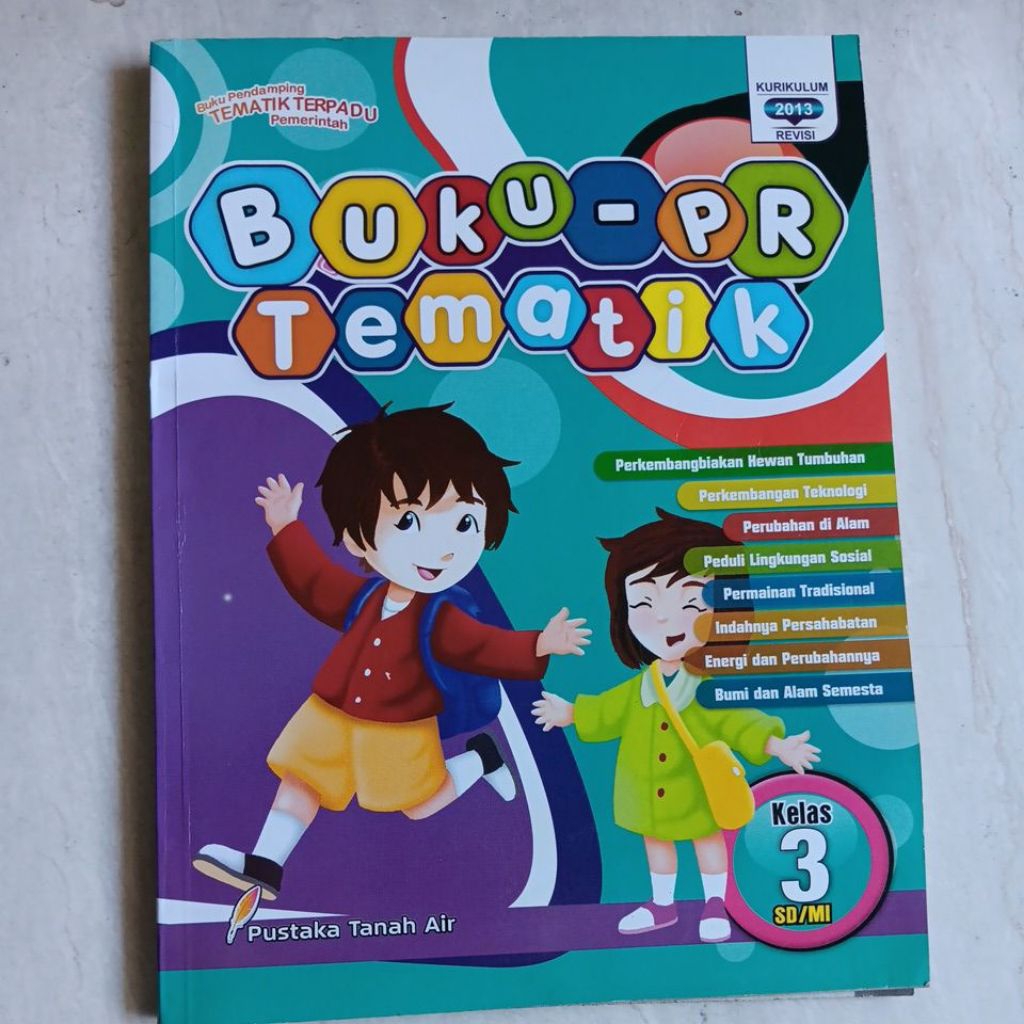 BUKU PR TEMATIK UNTUK SD KELAS 3
