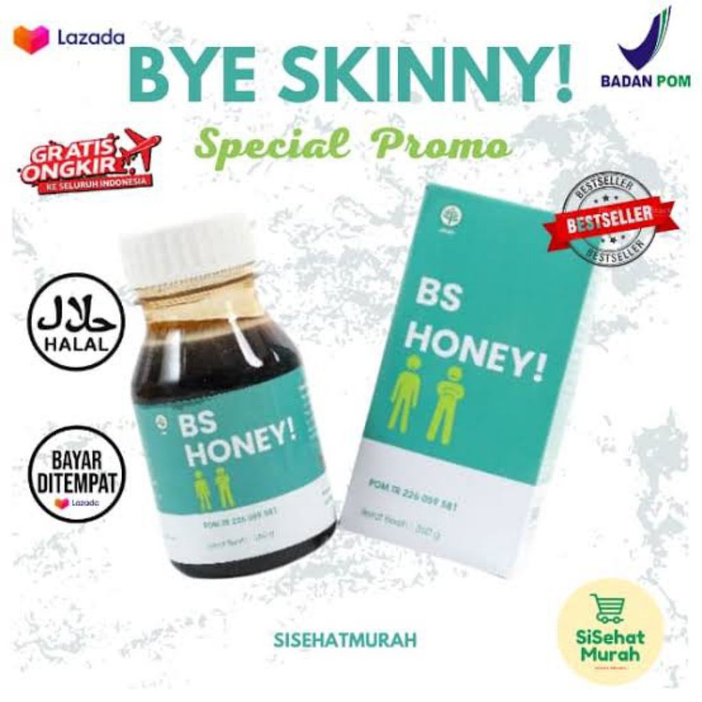 

madu bs honey penggemuk badan murah
