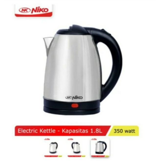 NIKO TEKO LISTRIK STAINLESS STELL 1.8 LITER NK EK18