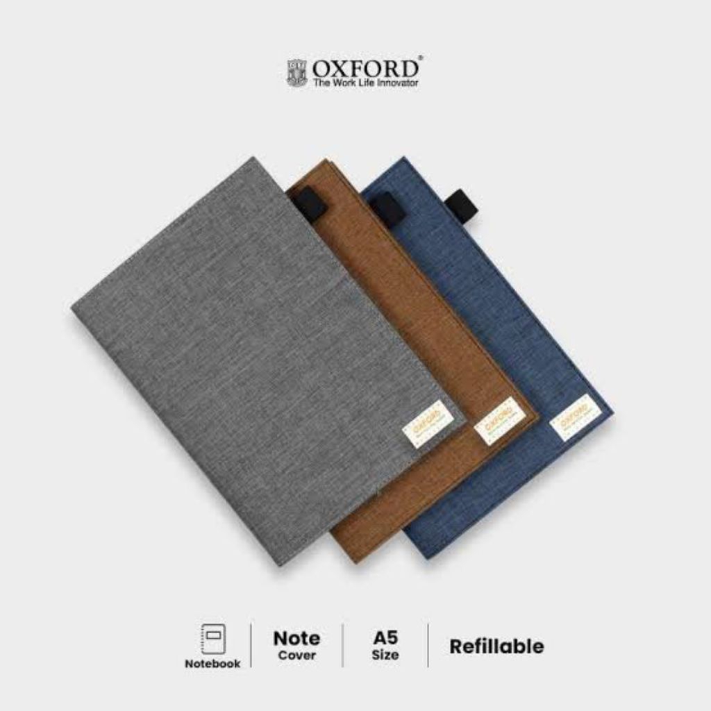 

OXFORD FABRIC NOTEBOOK COVER A4 A5 B5 SLIM2 SAMPUL JAKET KAIN BUKU TULIS