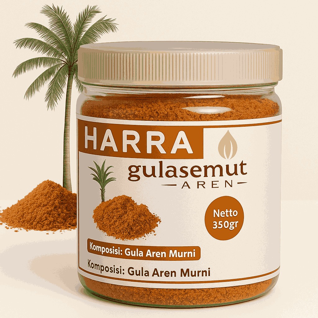 

Gula semut aren bubuk organik asli murni isi 350 gram