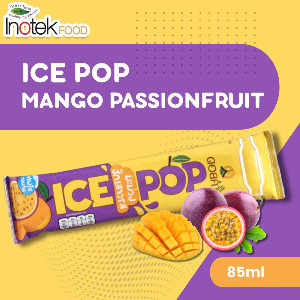 

Ice Pop Mango Passion Fruit - 85ml x 6 sticks