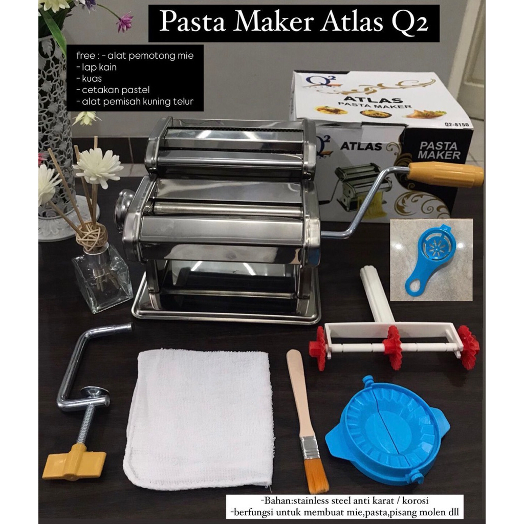 PASTA MAKER ATLAS gilingan mie, gilingan molen