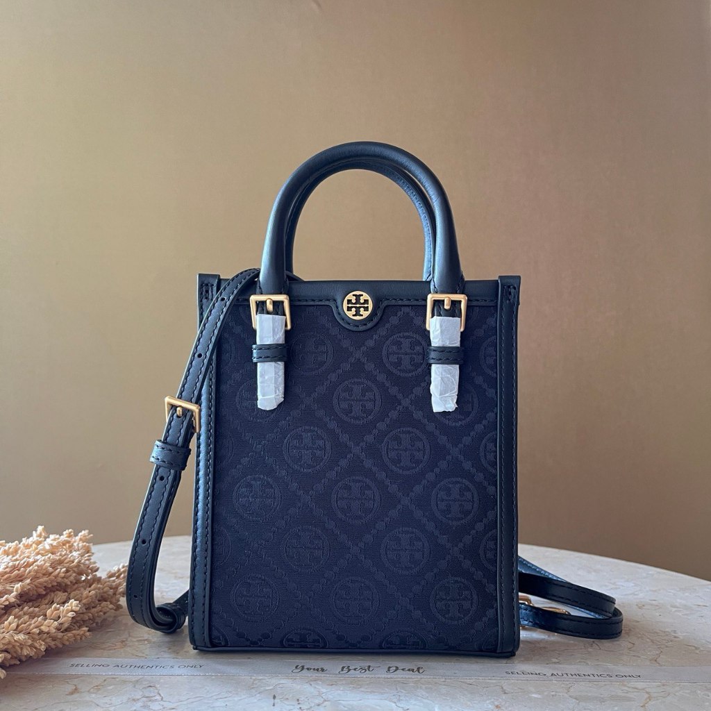 Tory Burch Monogram Mini Tote