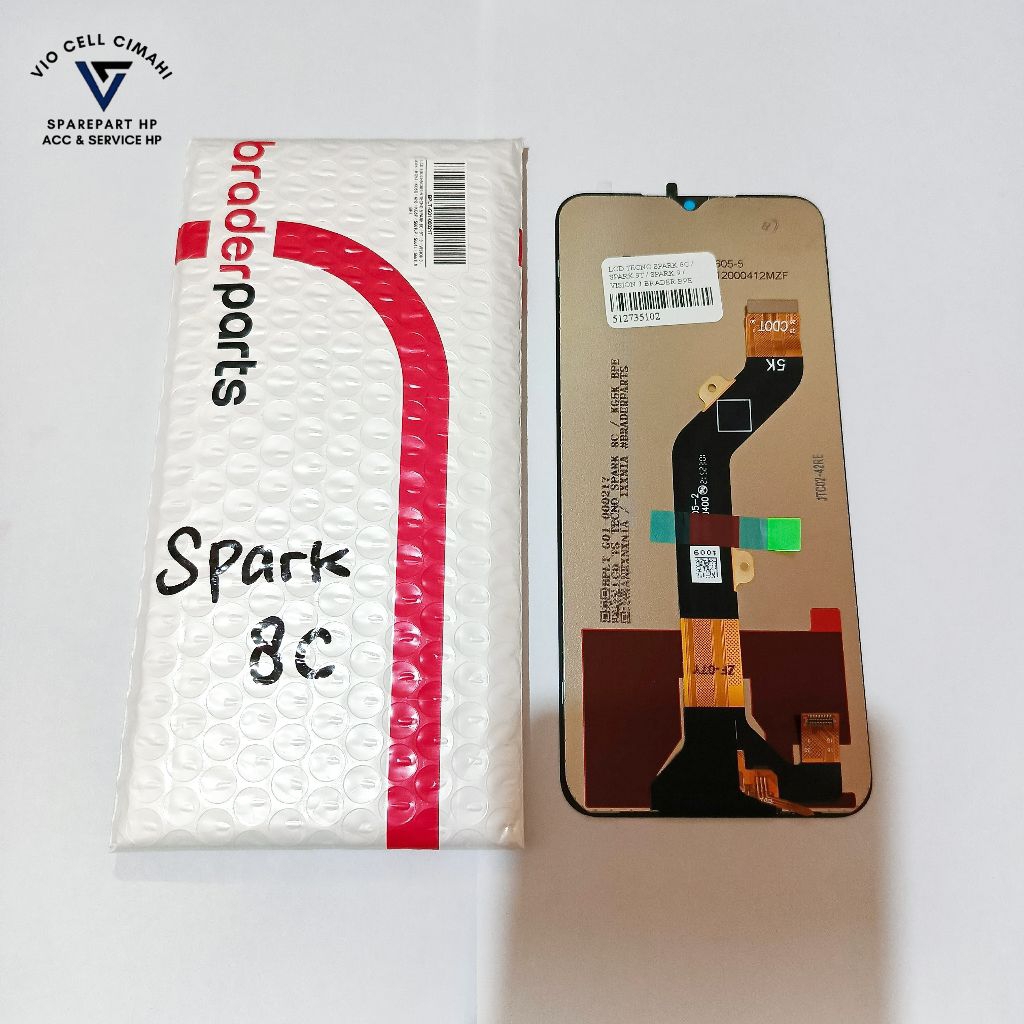 Lcd Touchscreen Tecno Spark 8C / Spark 9T / Spark 9 / Vision 3