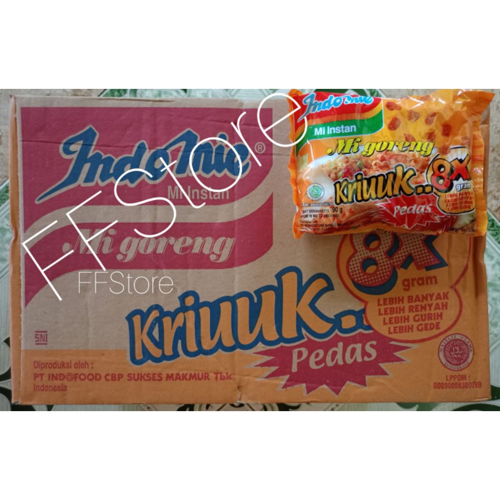 

INDOMIE Kriuk Pedas 1 Dus isi 40 Bks (PROMOSI TOKO BARU)
