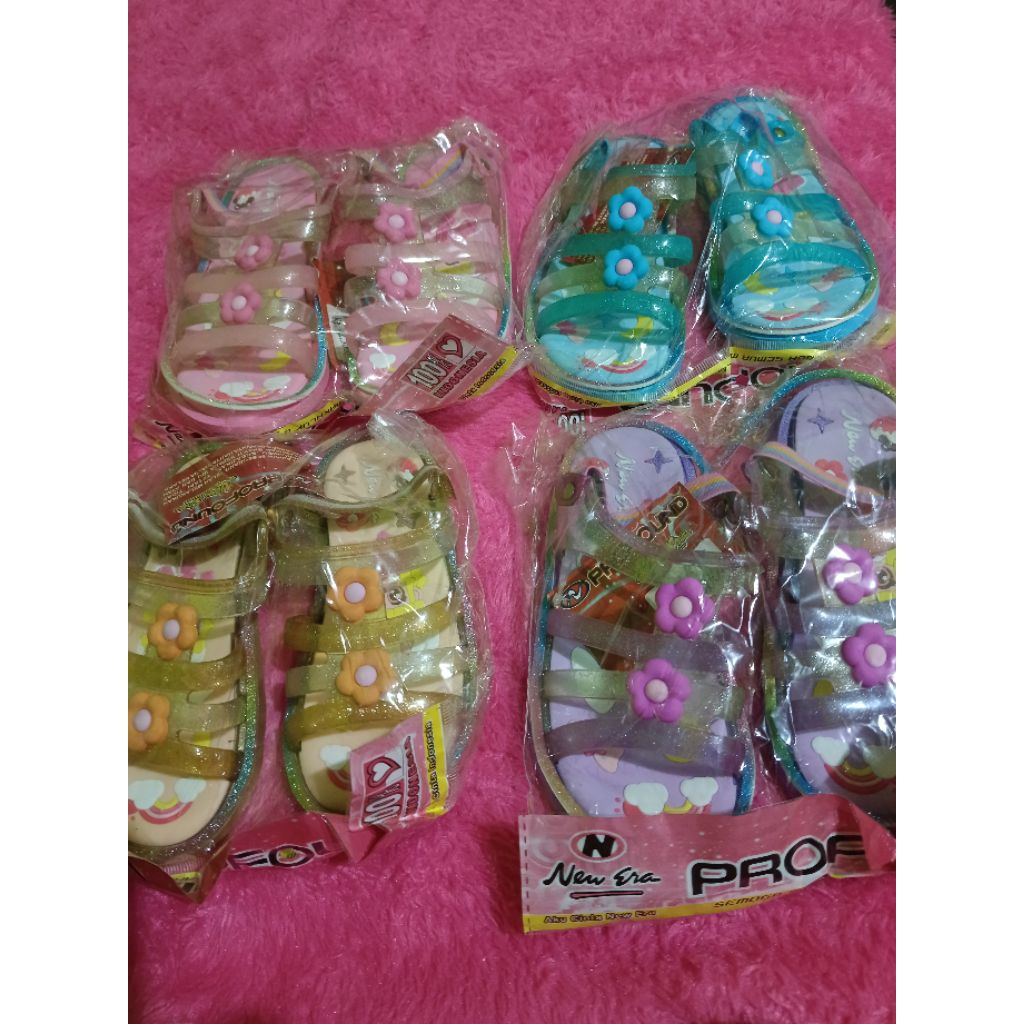 sandal anak perempuan new era