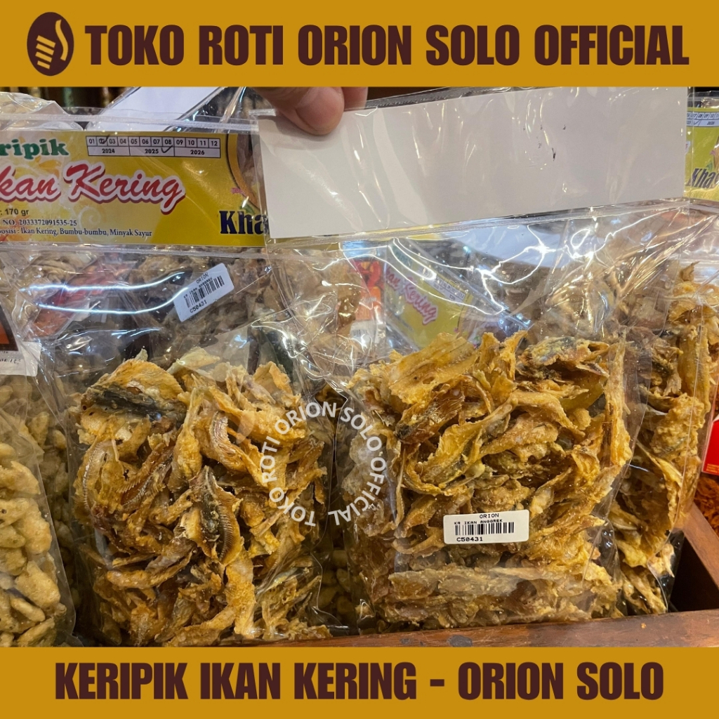 

Keripik Ikan Kering - Orion Solo