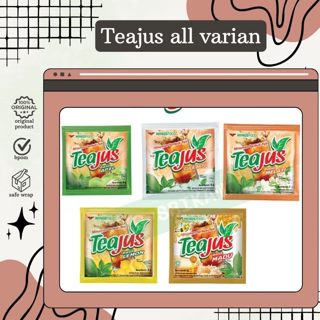 

Teajus All Variant Satuan/Eceran