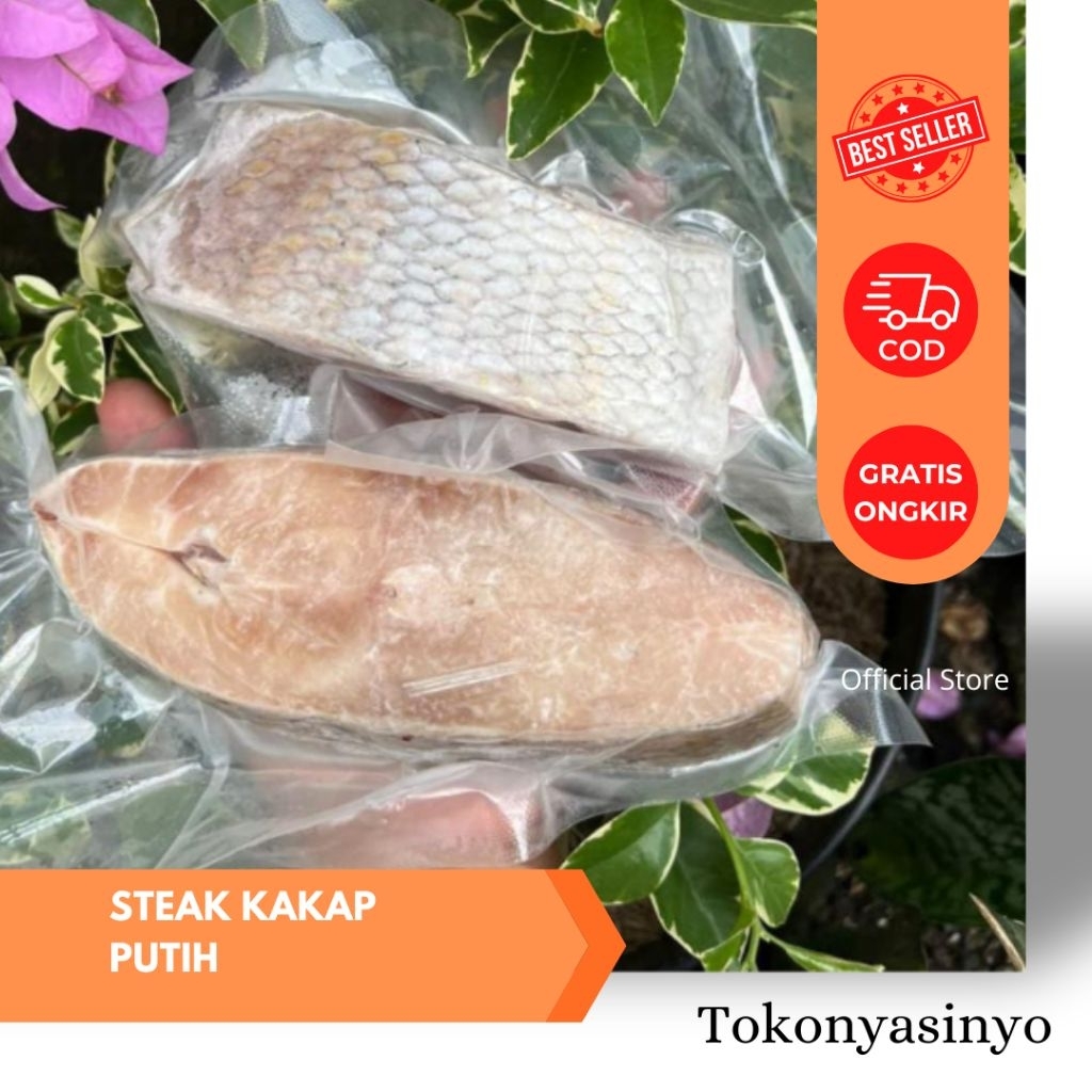 

Steak Kakap Putih 500gr & 1kg